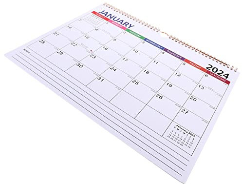 KICHOUSE Convenient Coil Calendar Für Büro Und Zuhause Kreativer Wandkalender Zur Zeitplanung Für Lehrer Studenten Und Berufstätige Mit Hochwertigem Und Ansprechendem Design