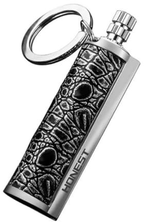 Tragbares wasserdichtes Kerosin-Feuerzeug für den Außenbereich, Zehntausend Streichhölzer (schwarz)