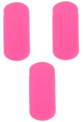 BESTYASH 3stücke Kleine Silikon-aufbewahrungsbox Für Menstruationstassen Auslaufsicher Tragbar Und Leicht Zu Reinigen Für Reisen Und Unterwegs