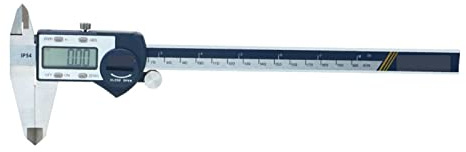 ZKLGS Calibre Digital, Herramientas de calibrador de medición de calibrador Digital electrónicos de 200 mm 0.01 mm Herramientas de calibrador Digital de Acero Inoxidable