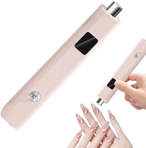 Lampada UV per unghie, lampada a secco con magnetico, strumento per manicure, torcia ricaricabile per viaggi, camera, manicure, bagno, casa, salone e routine di cura personale