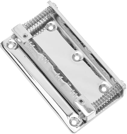 Mandolinen Brücke für 8-saitige Mandoline, Metall, Silber | 1 Satz Ersatzteil, für Akustische Mandolinen, Präzise Stimmung, Einfache Montage