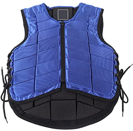HERCHR Professional Safety EVA Padded Horse Riding Vest, Kids Girls Equestrian Safety Vest Comfortable Protective Horse Riding Training Waistcoat Equestrian Vest Protective Gear (CL)