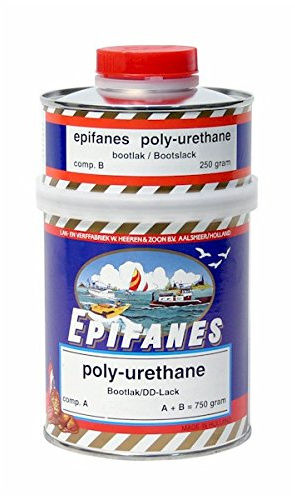 Epifanes PU-Lack blau 750g incl. Härter E4-850 Poly-Urethane Lack mit UV Schutz DD-Yachtlack