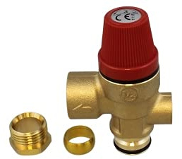 Range POWERMAX 140 & 155 SS CP FSS FOV Boiler Pressure Relife Valve P107