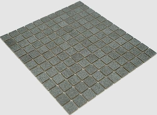 Piastrelle a mosaico in ceramica, grigio pietra per pavimenti, pareti, bagno, WC, doccia, cucina, cucina, rivestimento, vasca da bagno, vasca da bagno, mosaico, pannello a mosaico