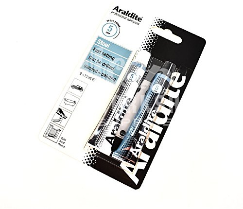ARALDITE® Lot de 2 tubes de colle époxy en 2 parties de 15 ml