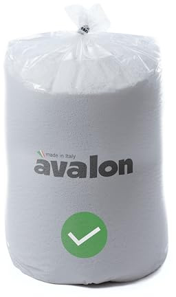 Avalon Perle EPS PRO Quality Riempimento per Poltrona Sacco Grande Bag L Ricarica Pouf da 300 Litri Made in Italy