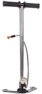 DIANA PCP Handpumpe für Pressluftwaffen 300 BAR 4.500 psi mit Tasche | Foster 1/8BSP, Hochdruck Standpumpe, Mit Manometer, Für Luftgewehr Luftpistole Paintball, Pressluft Reifen