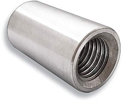 Gewindemuffen rund A4 Edelstahl Muffe Verbindungsmutter Langmutter Distanzmutter V4A runde Ausführung M6 M8 M10 M12 M16 M20 (10, M12 x 30 mm)