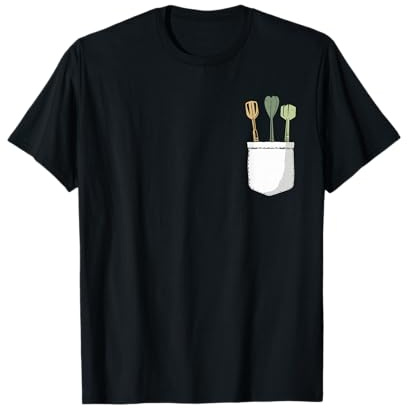 Bersaglio freccette Tasca camicia Giocatore freccette Dardo Maglietta