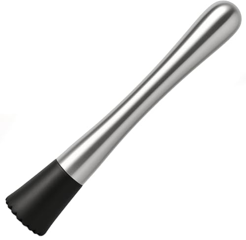 BarBits Cocktail-Stößel, 20,5 cm, Edelstahl