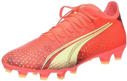 PUMA Herren Ultra Match Fg Soccer Cleats-Fearless Pack Sneaker, Fiery Coral Fizzy Light Black, 40 EU