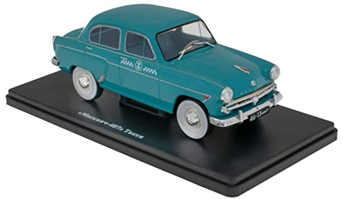 Sammler-Miniaturauto 1/24 kompatibel mit Moskvitch 407 Taxi - 1959 - ELC68