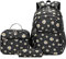 SIVENKE Zaino Ragazze per Scuola Elementare Media Superiore Zaini Ragazza 3 Pezzi con Borsa Termica Astucci Matite Borsa Scuola Ragazzi Zainetti Set per Bambini Zaini Scolastici per PC Portatili