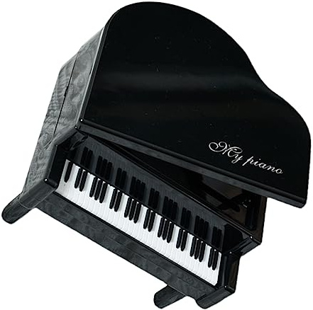 Garneck Miniatur Klavier Modell Aus Schreibtischdeko Musikinstrumenten-deko Für Wohnzimmer Und Schlafzimmer Klavierfigur Als Wohnaccessoire