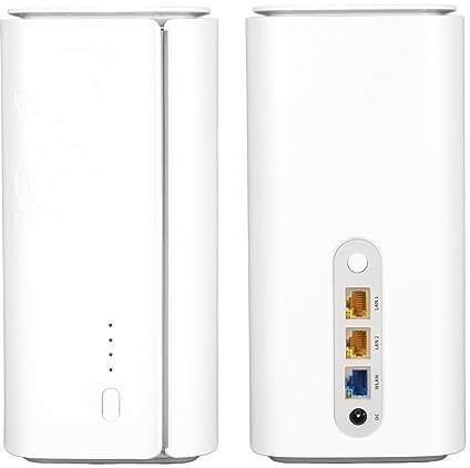 Topiky Router WiFi 5G Aggiornato, Dual Band Con Slot per Scheda SIM, WiFi 6, Gigabit Wireless Con 8 Antenne Ad Alto Guadagno, Nr SA NSA