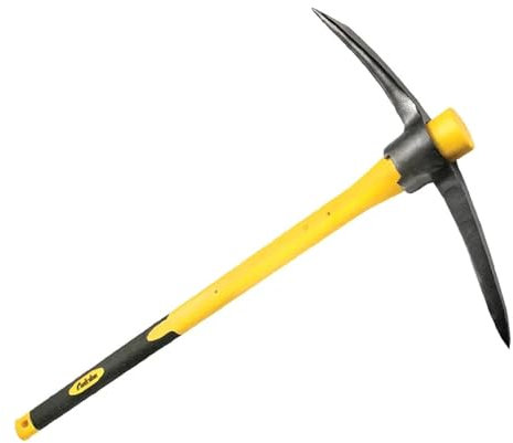 La zappa Spitzhacke mit Stiel aus Fiberglas und Gummigriff, 91 cm (3 kg) Werkzeug