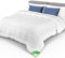 vounot® Couette Tempérée 300GSM 220x240 cm Couette Chaude en Microfibre Couverture Douce avec Rembourrage Moelleux Couette Respirante Certifiée Oeko-Tex Blanc