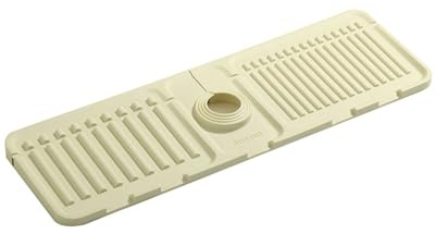 KGDUYC 1 pezzo Tappetino per rubinetto lavello da cucina Tappetino paraspruzzi per lavello da cucina Tappetino di scarico in silicone Vassoio porta spugna per detersivo