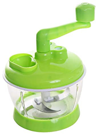 Robot da cucina manuale, robot da cucina portatile, robot da cucina a manovella, tagliaverdure portatile, taglia cipolla, aglio, tritacarne da cucina, tritatutto per verdure