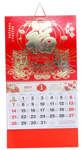 Generisch 2024 Planungskalender Wandkalender Kalender-Whiteboard für die Wand großer Kalender Wohnaccessoire monatlich bauernkalender bürodeko calendar Büro-Monatskalender Bürozubehör Papier