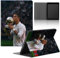 Tablet Cover Football Custodia per Samsung Galaxy Tab S6 Lite 2022/2020 10,4, Stella del Calcio 7 Disegni Pattern Soccer Cover con Funzione Pelle Holder Flip Protezione Antiurto Tablet Case,trofeo