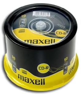 Protected CD-R 80 Maxell 52 x 700MB in 50er Cake