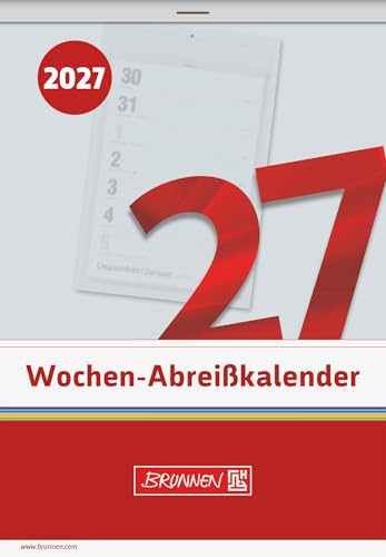 BRUNNEN Abreißkalender 2027 Nr. 25 | 105×146 mm