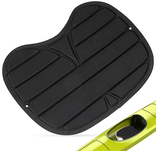 GALPADA Cojín para Kayak Negro de Eva, Ergonómico y Antideslizante | Canoa y Paladas Largas, Ligero y Cómodo, Uso en Kayak Accesorio Náutico de Asiento