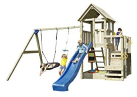 MASGAMES Parco Giochi Penthouse XL con Altalena Doppia MA821201