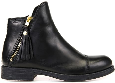 Geox Jr Agata C, Botines para Niña, Negro (Black), 34 EU