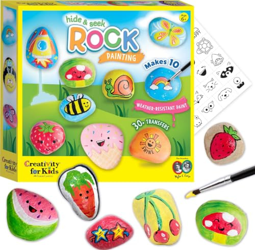 Creativity for Kids Faber-Castell Hide and Seek Rock Painting Kit (6161)
