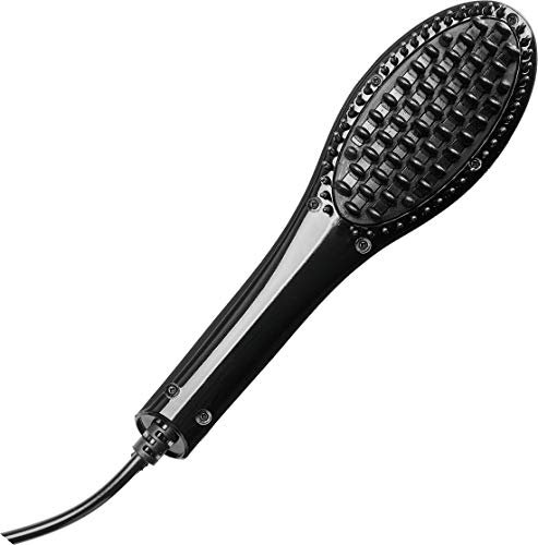 Efalock - Spazzola elettrica per barba riscaldata con ferro da stiro, raddrizzatore a barba, permette di levigare la barba