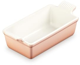 Le Creuset Heritage Kastenform aus Steingut, 22,9 cm, Peche