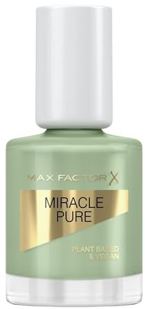 Max Factor Miracle Pure Nail - Esmalte de uñas vegano duradero y de secado rápido, 12 ml