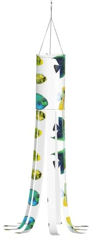 40 Inch Lightweight Ocean Tropical Fish Halloween Windsocks Hanging Decorations Flag Wind Socks for Party Supplies