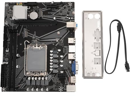 Bewinner H610M K Motherboard, M.2 NVMe USB3.0 Serial ATA3.0 DDR4 Computer-Motherboards, Mining-Motherboard Unterstützt LGA1700 für CPU der 12., 13. und 14. Generation