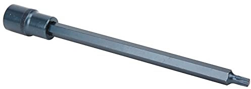 Juego de destornilladores con punta de estrella de acero, vaso cuadrado de 1/2 pulg., acero de aleación S2, herramienta manual resistente a la corrosión, resistente a la corrosión y duradera, mayor fu