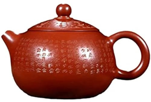 Teiere da Viaggio Portatili, teiere in Argilla Viola da 260 ml, bollitore Xishi con Filtro Fatto a Mano, Adatte per Viaggi, casa, Esterni e Ufficio.