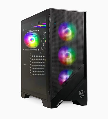 HYPER BYTE® Gaming PC – High End 4K - Computer con AMD Ryzen 7 5700G fino a 4,6 GHz | Radeon Vega 8 | 32GB DDR4 RAM | 1TB SSD | Silent Watercool | Ultra Raytracing Tower Desktop | WLAN | Win11 Pro