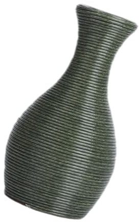 Vaso di fiori secchi in tessuto lento per centrotavola vintage fattoria per decorazioni domestiche