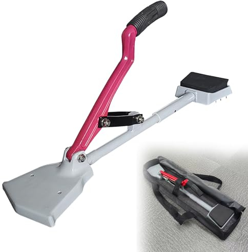 DPLWJPP Carpet Stretcher Knee Kicker Manual Adjustable Carpet Stretcher Kicker Kneeless Carpet Stretcher Non Slip Handle,Cutters Carpet Installation Tool Kit