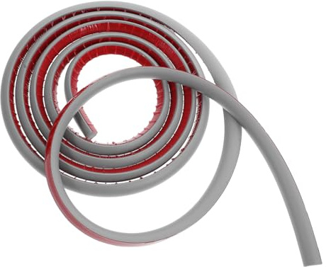 DIYEAH Battiscopa Flessibile Autoadesivo in PVC Metri Decorativo Resistente all Acqua per Pavimenti Scale Angoli e Vasche Protezione Antisporcizia e Antimuffa