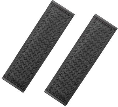 2PCS Car Seat Belt Cover for Nissan Bluebird 2004-2006, Wear-Resistant Vehicle Seatbelt Strap Cushion Shoulder Pad Accessories,Black