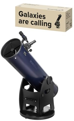 Levenhuk New Skyline Pro 10 (254/1270) Télescope Dobson Newtonien | Grande Ouverture 254 mm, Robuste et Stable, Miroir Parabolique, Réflectivité 92–95 %, Idéal pour Explorer le Ciel Profond