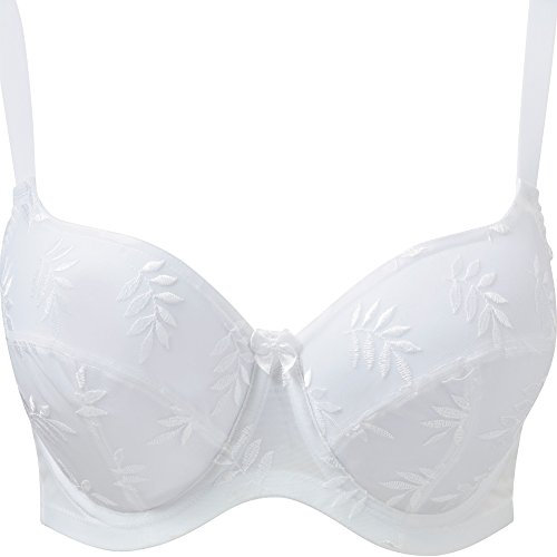 Panache Women's Tango II Balcony Bra White 3251 Balc 30GG