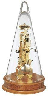 Hermle Leyton Sku#22716-160791 Kaminuhr mit Kirschsockel