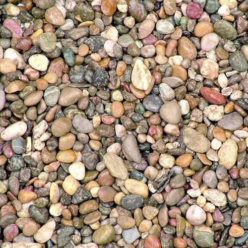 Rheinkies 25kg Zierkies Naturstein 8-16mm Bunt Gartenkies Dekosteine Beet | BURI, natürlich, wetterfest, Steingarten, Gartenteich, Beetgestaltung, Drainage, Außenbereich, langlebig, Kieselerde