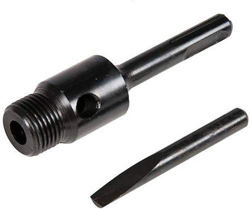 100mm SDS Plus Core Drill Arbour Bit – Fits ½” BSP TCT & Diamond Core Drill - Shank Cutter Power Tool – Hole, Metal, Wood, Ejector